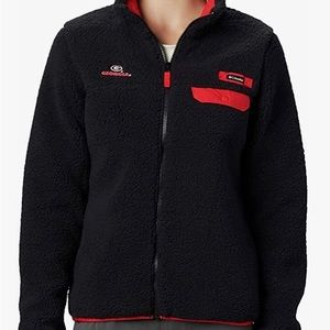 Columbia Women’s CLG Mountain Side Heavyweight Fleece, Georgia Bulldogs XL